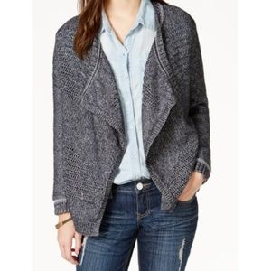 Lucky brand  marled open cardigan